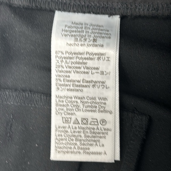 J Crew Factory Petite slim-fit full-length trouser pant Black size 10P NWT CB288 - Picture 8 of 11